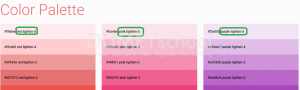 Color Class Pada Framework CSS Matrealize