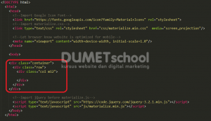 Color Class Pada Framework CSS Matrealize