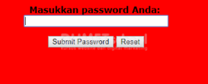 Membuat Verifikasi Password dengan Javascript