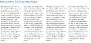 Mengetahui Grid Sistem Pada Framework CSS Matrealize