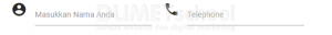 Macam - Macam Tag Input Forms Pada Materialize