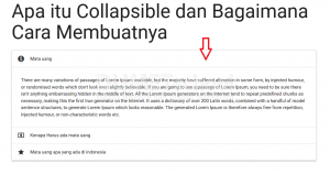 apa itu collapsible dan bagaimana cara membuatnya