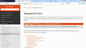 Cara Menggunakan Library Shopping Cart Pada CodeIgniter Part 1