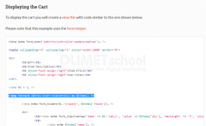 Cara Menggunakan Library Shopping Cart Pada CodeIgniter Part 1