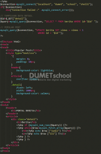 Cara Membuat Popular Post Menggunakan PHP Mysql