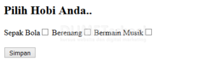 Cara Penggunaan Selector Checkbox pada JQuery