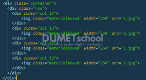 Memanfaatkan Material Box Pada Framework Materialize