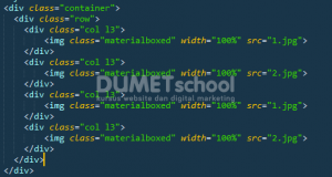 Memanfaatkan Material Box Pada Framework Materialize