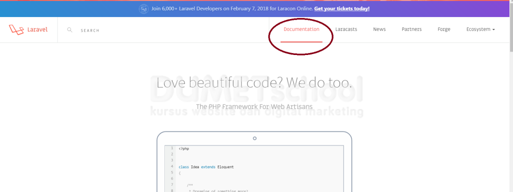 Cara install Laravel 5.5 Via Composer Kursus Website Terbaik