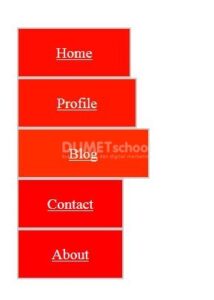 Cara Membuat Animasi Menu Vertikal dengan HTML CSS