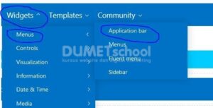 Cara Membuat Menu Appbar di Metro UI