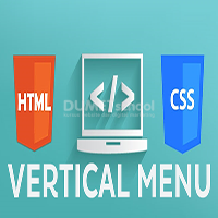 Cara Membuat Menu Vertikal dengan HTML CSS