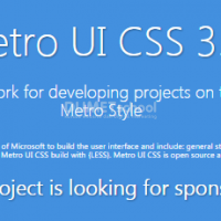Cara Instalasi Framework Metro UI CSS