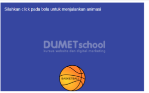 Cara Membuat Animasi Bola Bouncing di Jquery