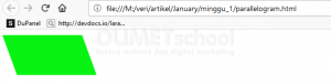 Cara Membuat CSS Geometric Parallelogram