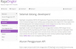 Mengenal Tentang Fitur Raja Ongkir
