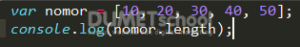 Cara Menjumlah Angka Dalam Array Pada Javascript