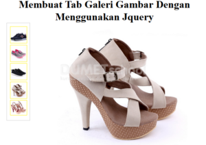 Membuat Tab Galeri Gambar Dengan Menggunakan Jquery