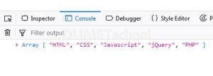 Cara Memasukkan Data prompt Javascript Ke Dalam Array