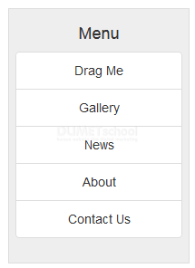 Membuat Animasi Menu Menggunakan Fungsi Draggable Pada Jquery UI