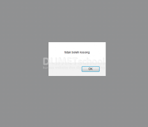 Cara Membuat Validasi Input Kosong Dengan jquery