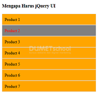 Mengapa Harus jQuery UI