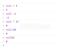 Penjelasan Null dan Undefined di dalam Javascript