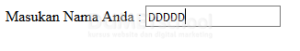 mengenal event onblur pada javascrip1