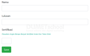 Cara Duplikasi Form Input Dengan jQuery