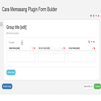 Cara Memasang Plugin Form Bulder jQuery
