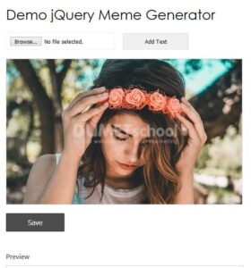 Cara Membuat Meme Generator Menggunakan jQuery