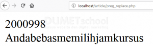 Memahami Fungsi Preg_replace pada PHP