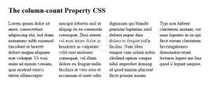 Mengenal Property column-count pada CSS-