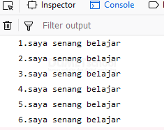 Break stetment pada javascript