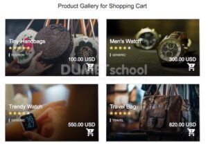 Membuat Galeri Produk Responsif untuk Keranjang Belanja