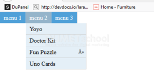 Menu Dropdown Multilevel dengan Pure CSS