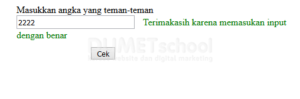Cara Validasi Hanya Numeric Tanpa Menggunakan Regex di Jquery