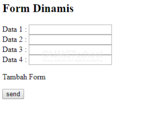 Membuat Infinity Form Sederhana Dengan Javascript2