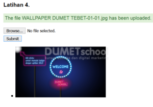 Membuat Upload File Gambar Dengan Ajax Javascript Part2