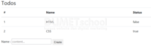 Menambahkan TodoList Dengan Menggunakan Ajax Jquery
