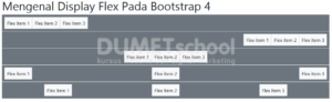 Mengenal Display Flex Pada Bootstrap 4 Part2