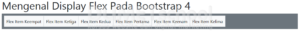 Mengenal Display Flex Pada Bootstrap 4 Part6