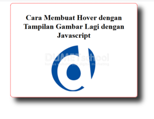 cara membuat hover dengan tampilan gambar lagi dengan javascript