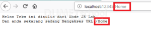 cara menjalankan server basic menggunakan Node.js
