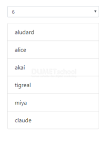 Filter Data Menggunakan Select Option Dengan Javascript 1