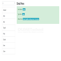 Study Case Menampilkan Detail Hero Javascript