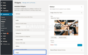 Cara Menambahkan Gambar di Sidebar WordPress
