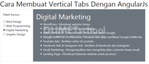 Cara Membuat Vertical Tabs Dengan AngularJs