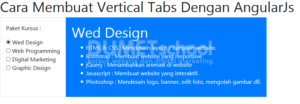 Cara Membuat Vertical Tabs Dengan AngularJs