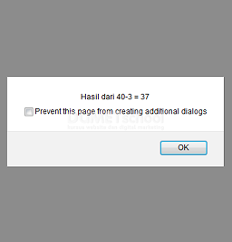 Cara Membuat Penjumlahan Aritmatika Dengan Prompt JavaScript